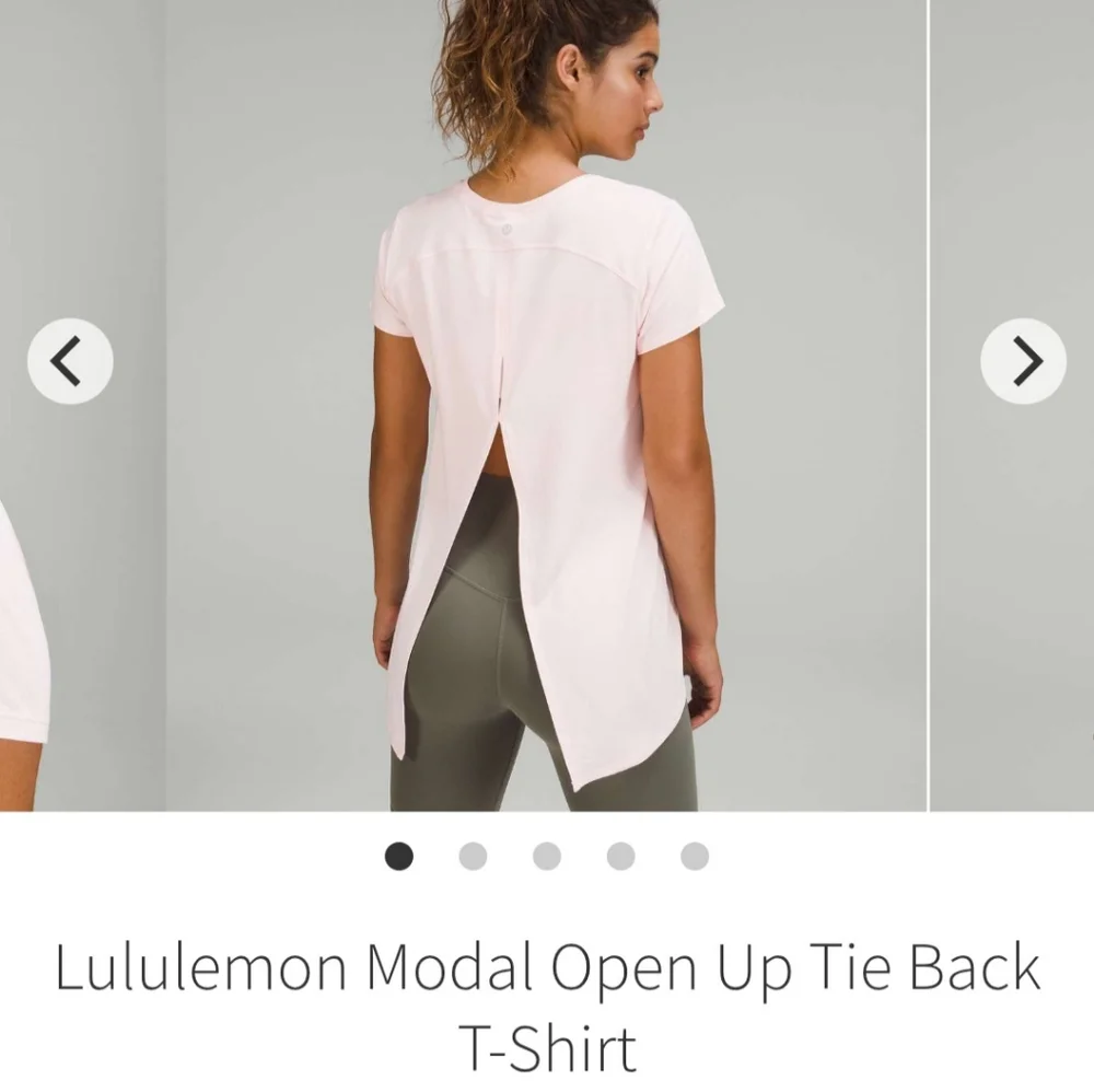 lululemon Modal Ooen Up T-shirt - Picture 2 of 7